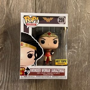 Funko Pop Heroes Wonder Woman (Amazonia) #259, Hot Topic Exclusive